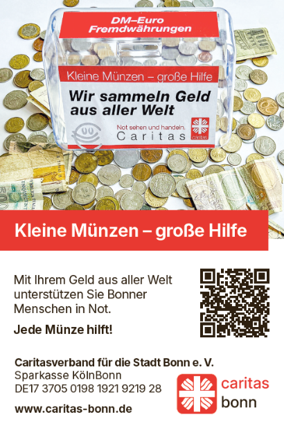 Münzen Freianzeigen Caritas Bonn