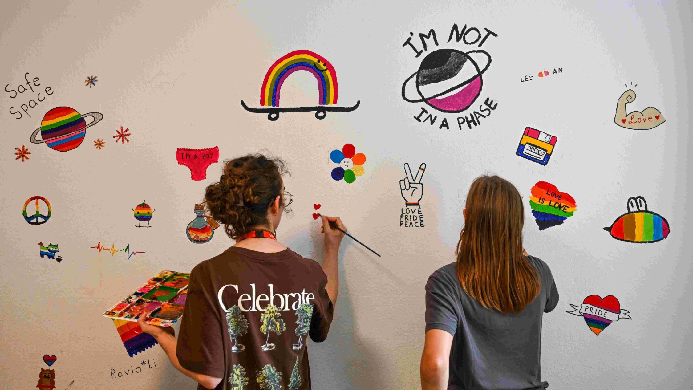 Das Jugendzentrum der Caritas Bonn Uns Huus im Bonner Norden.