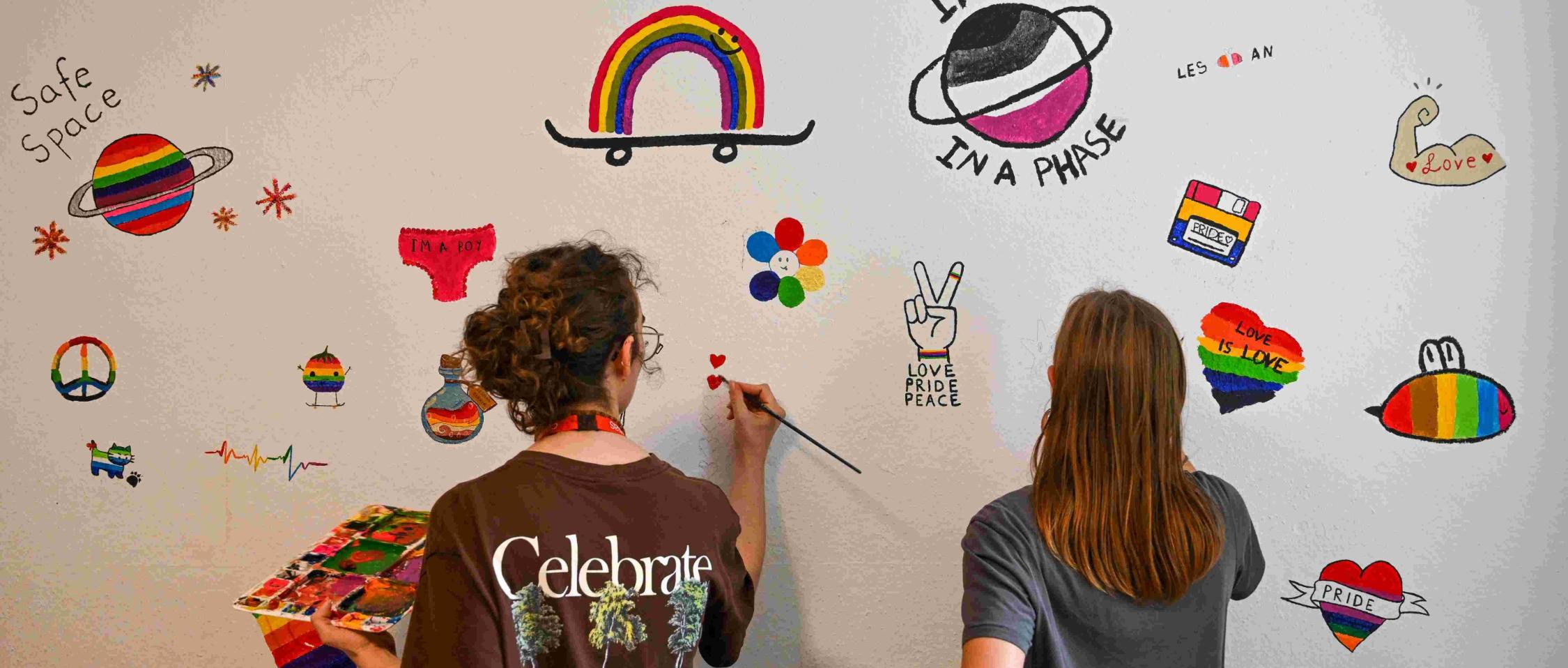 Das Jugendzentrum der Caritas Bonn Uns Huus im Bonner Norden.