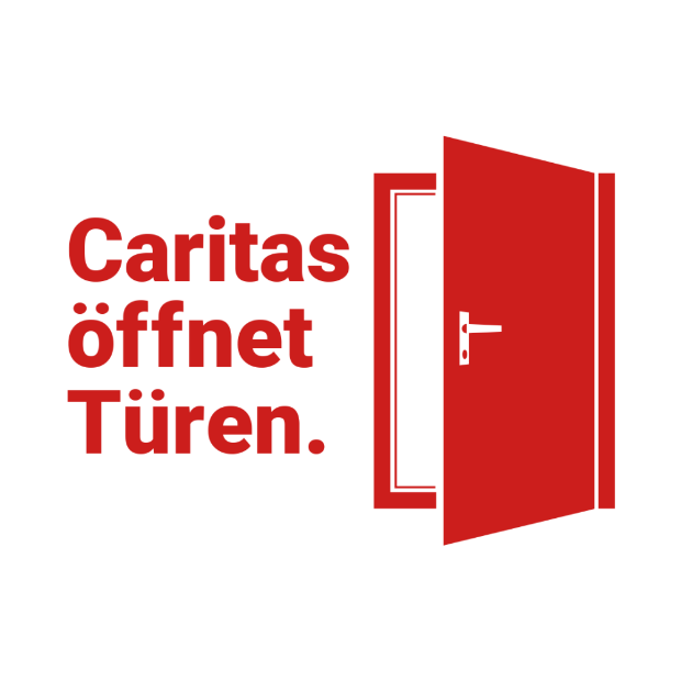 Caritas öffnet Türen_rot