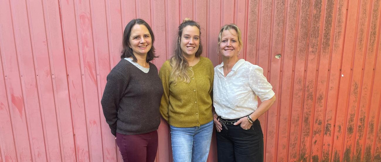 v. l.n.r.: Hannah Urban, Natalie Nüse und Caroline Optenhögel