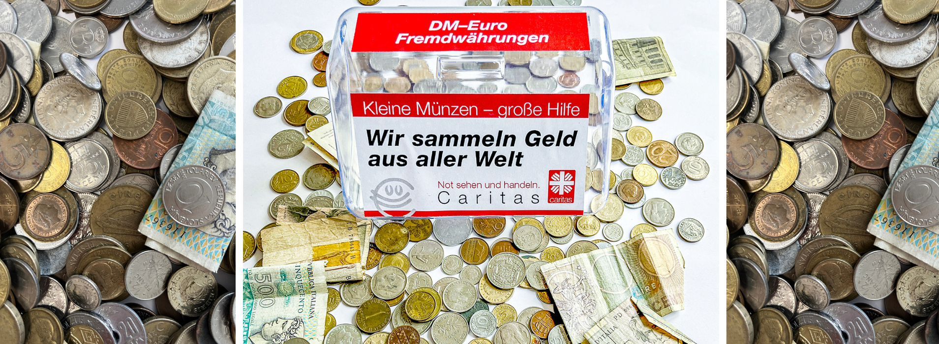 Kleine Münzen - große Hilfe