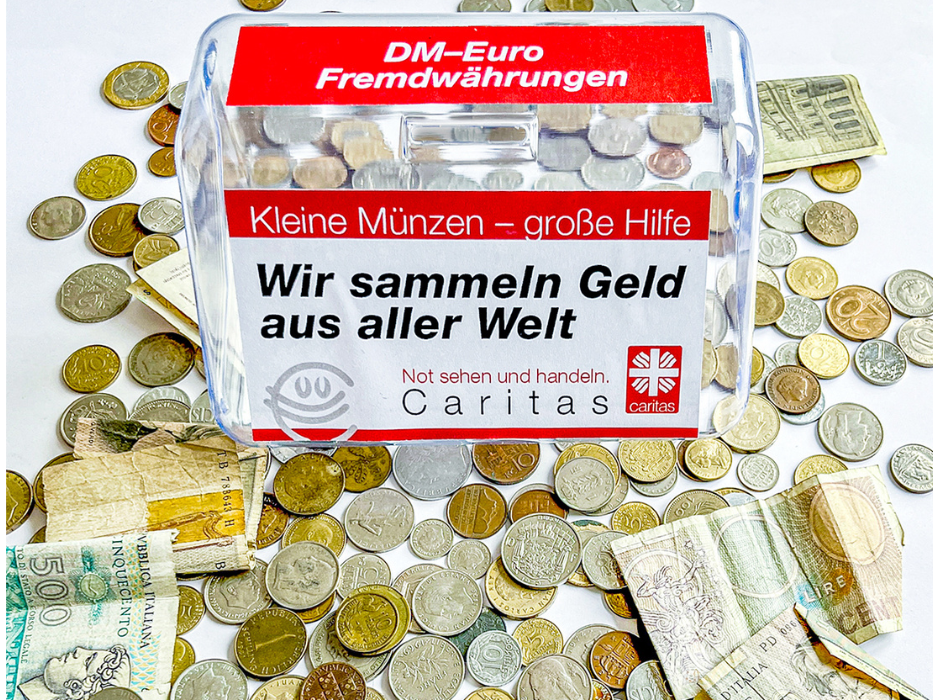 Kleine Münzen - große Hilfe