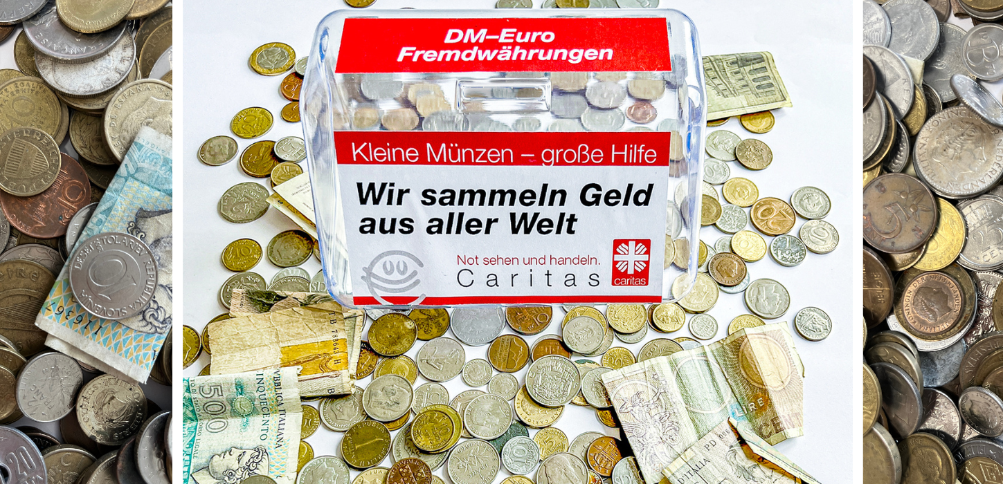 Kleine Münzen - große Hilfe