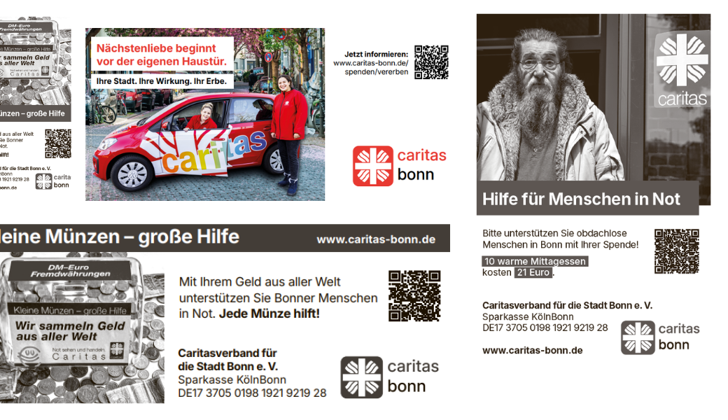 Freianzeigen Caritas Bonn