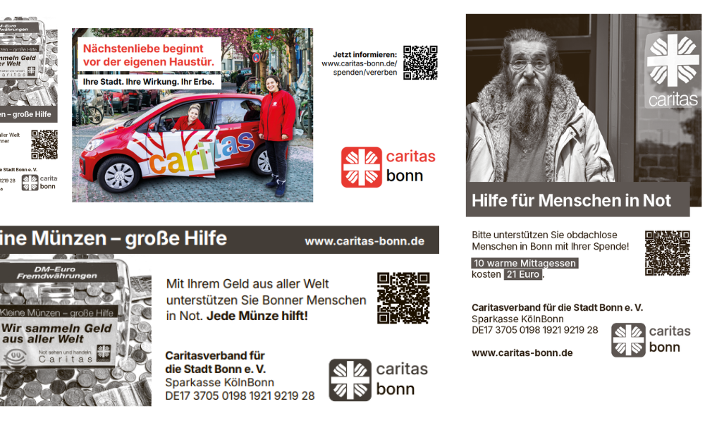 Freianzeigen Caritas Bonn