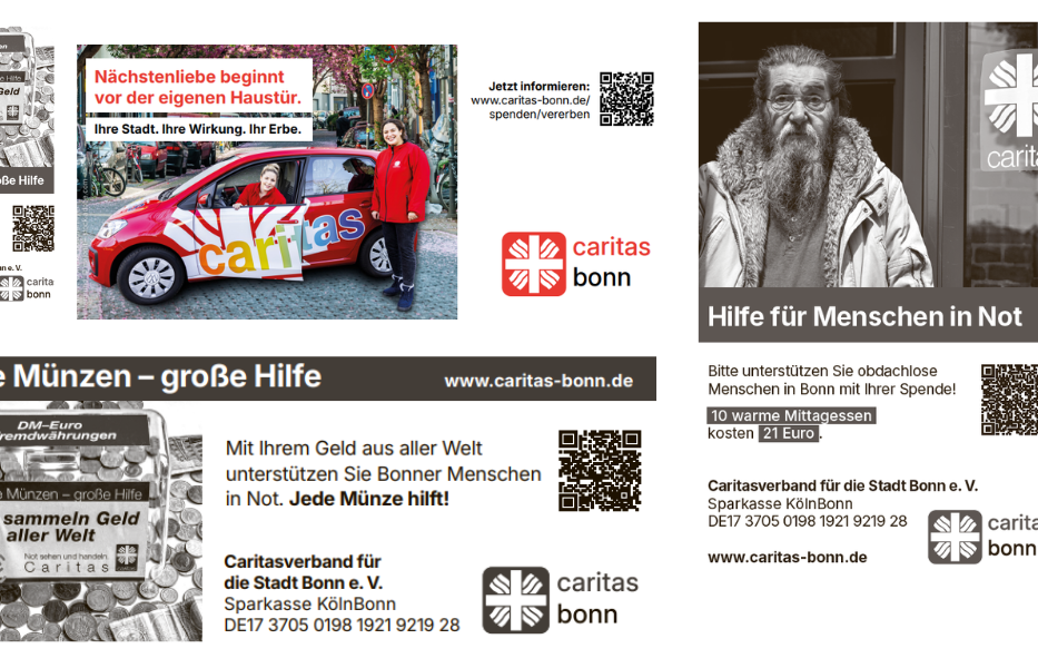 Freianzeigen Caritas Bonn