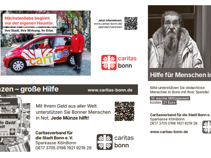 Freianzeigen Caritas Bonn