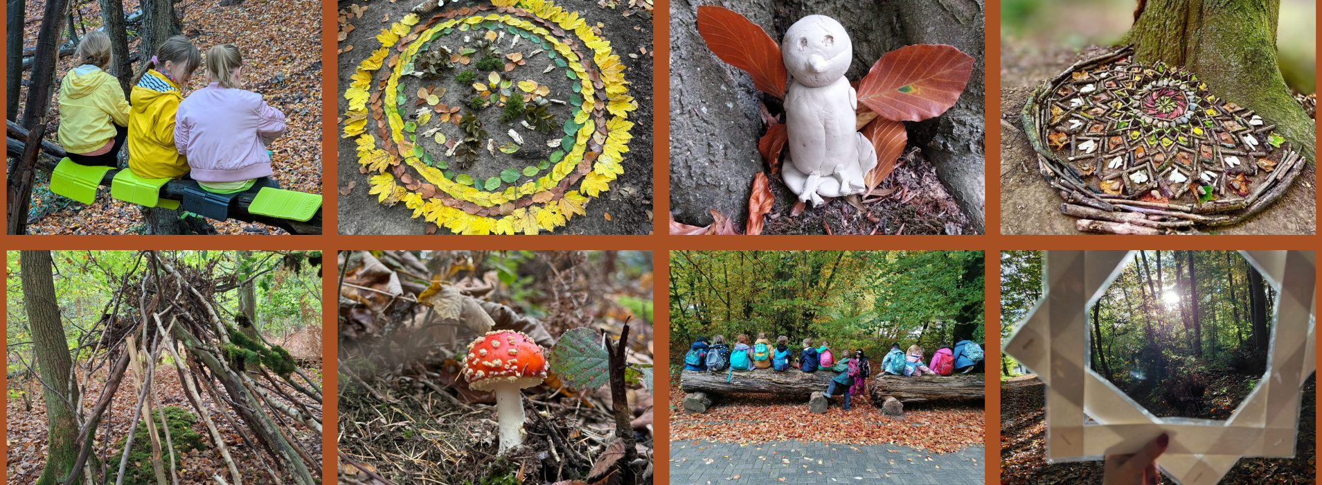 Wir gehen in den Wald