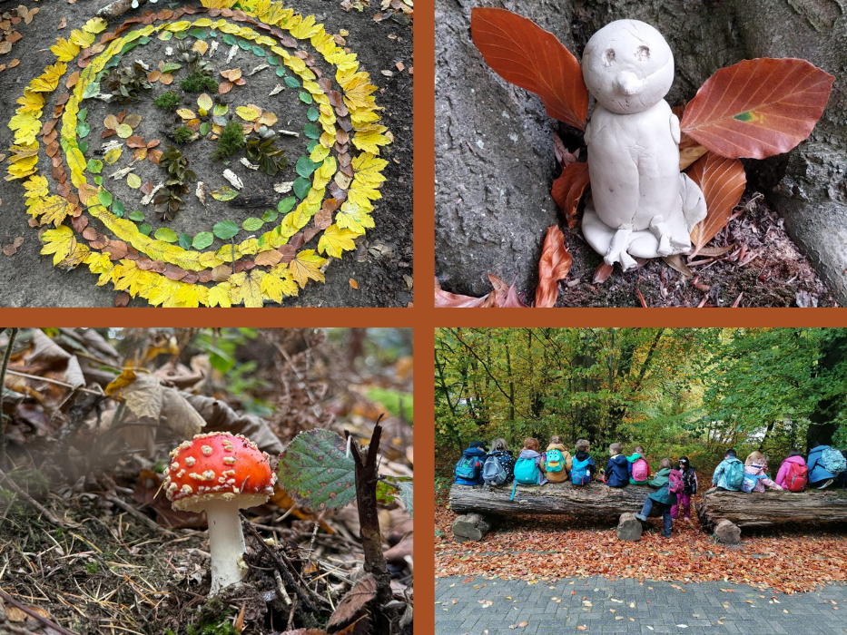 Wir gehen in den Wald