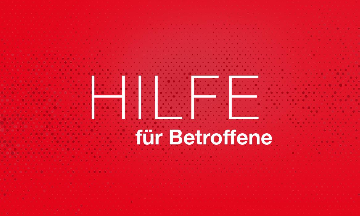 Hilfe für Betroffene