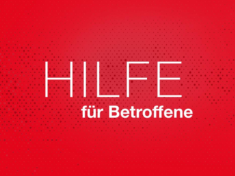 Hilfe für Betroffene