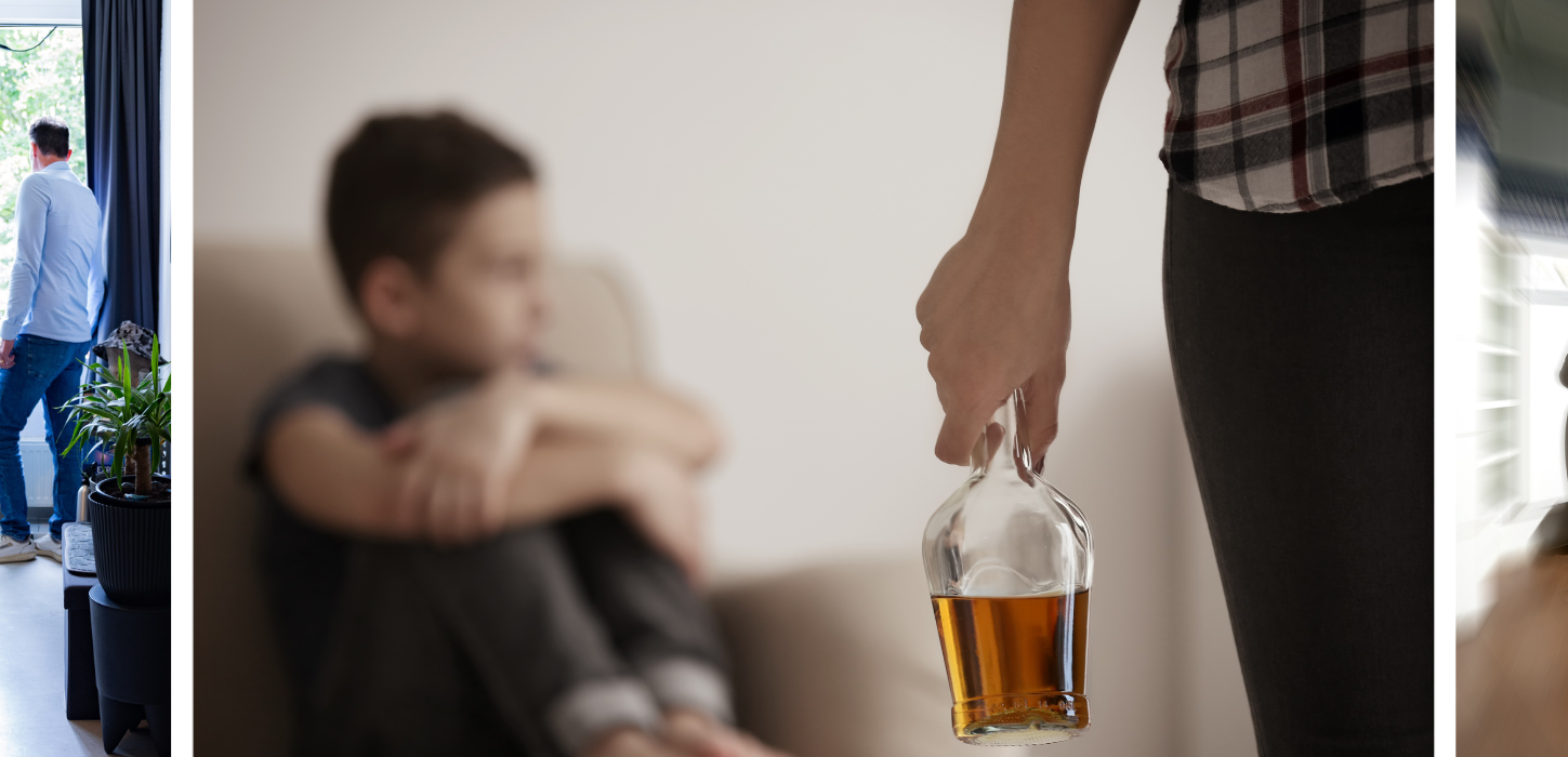 Sucht ist eine schwere Last!