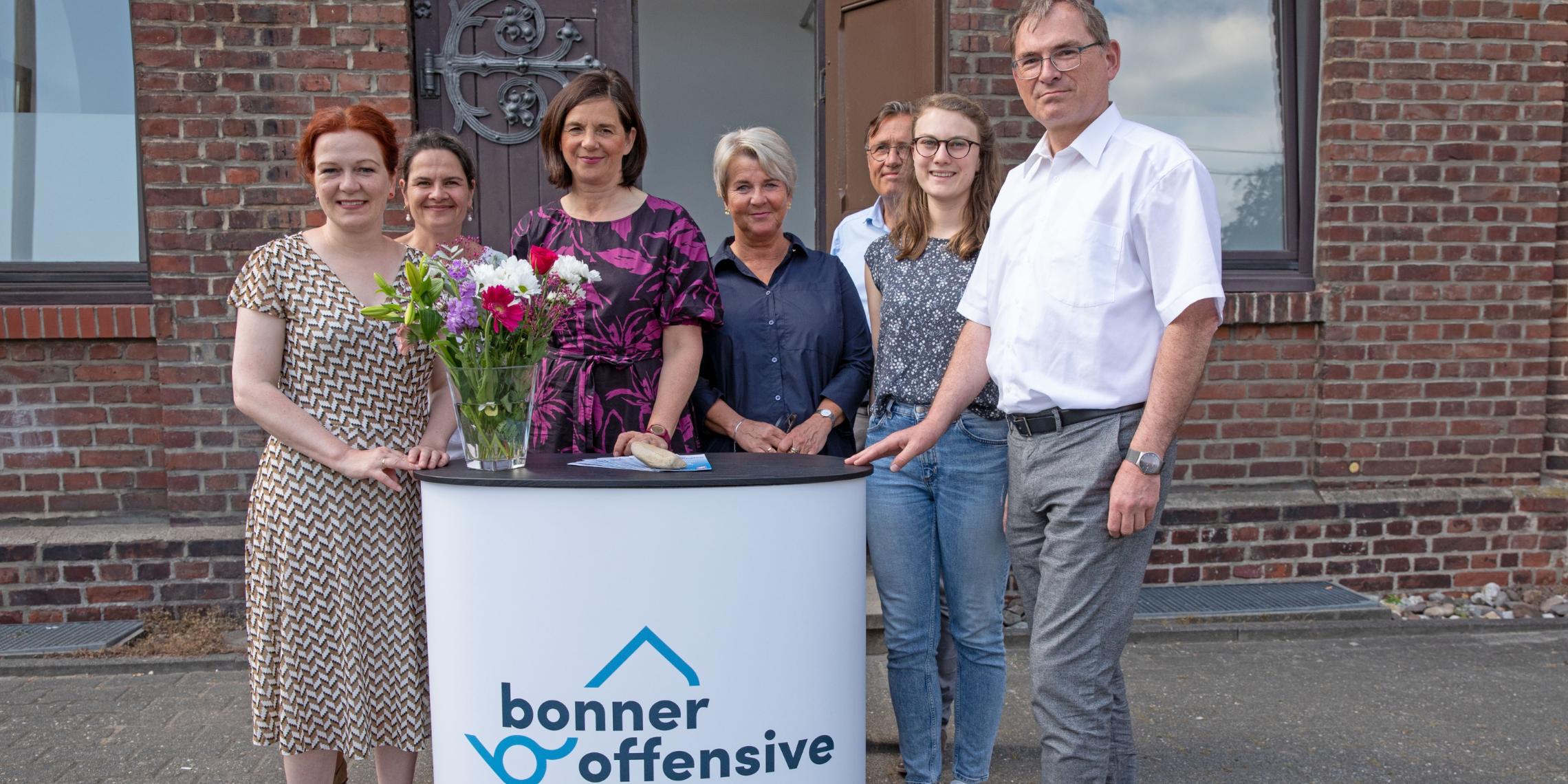 Katrin Göring Eckardt und Katja Dörner besuchen Bonner Offensive