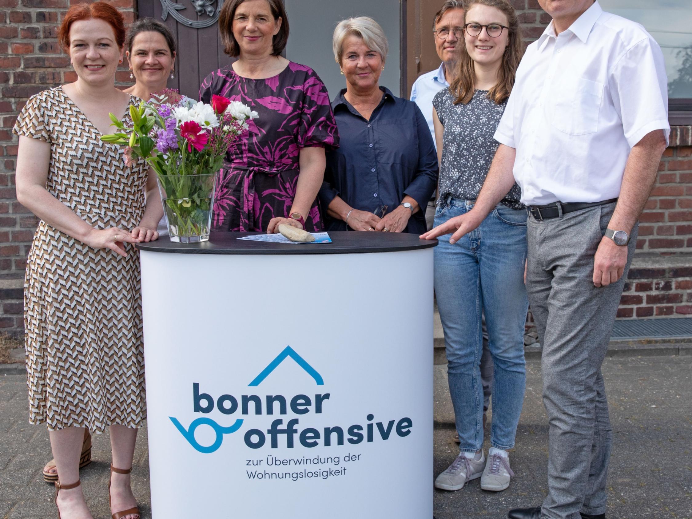 Katrin Göring Eckardt und Katja Dörner besuchen Bonner Offensive