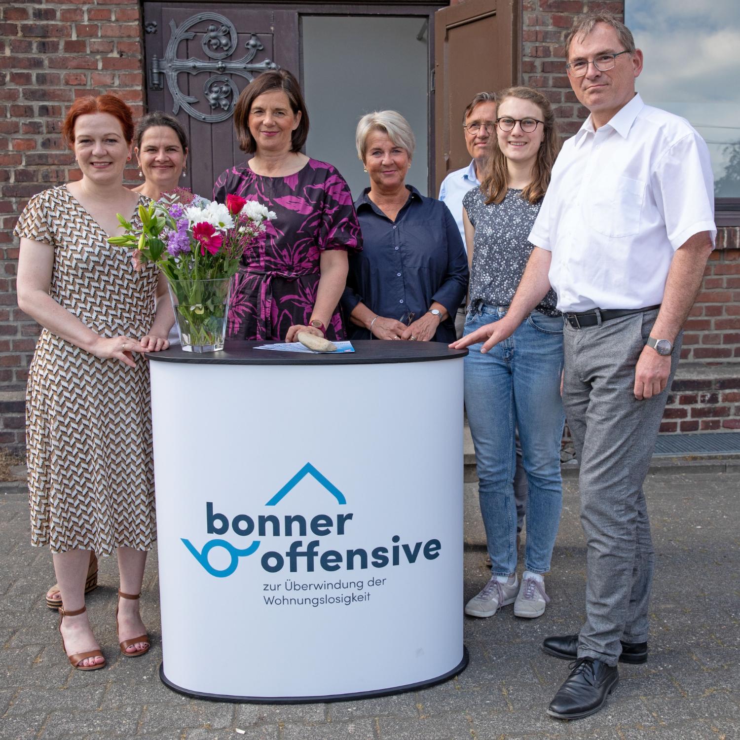 Katrin Göring Eckardt und Katja Dörner besuchen Bonner Offensive