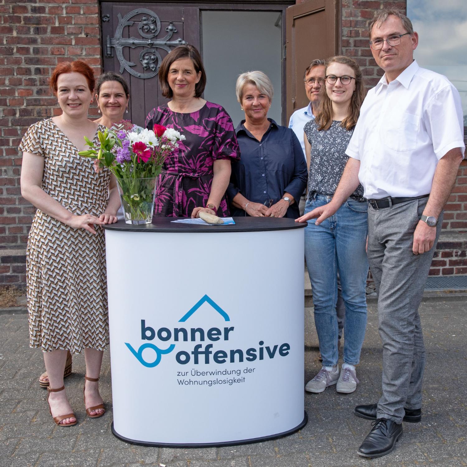 Katrin Göring Eckardt und Katja Dörner besuchen Bonner Offensive